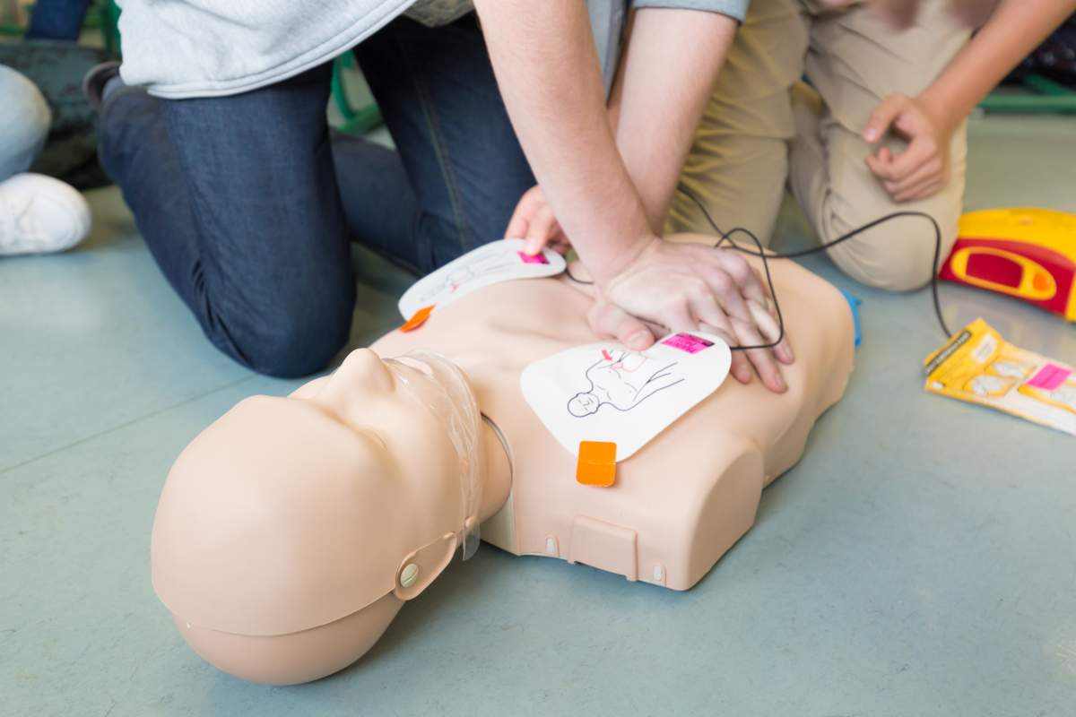 Basic Life Support and Safe use of an Automated External Defibrillator (AED)  Image